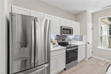 Beautifully renovated in 2025, This 2-level condo w/ stunning on Kempsville Greens Municipal Golf Course in Virginia - for sale on GolfHomes.com, golf home, golf lot