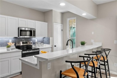 Beautifully renovated in 2025, This 2-level condo w/ stunning on Kempsville Greens Municipal Golf Course in Virginia - for sale on GolfHomes.com, golf home, golf lot