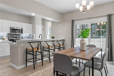 Beautifully renovated in 2025, This 2-level condo w/ stunning on Kempsville Greens Municipal Golf Course in Virginia - for sale on GolfHomes.com, golf home, golf lot