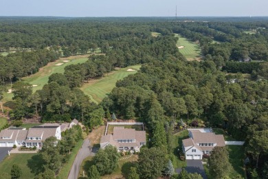 A tasteful and elegant home with inviting front porch is tucked on The Captains Golf Courses  in Massachusetts - for sale on GolfHomes.com, golf home, golf lot