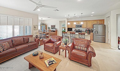 Live the Robson Resort lifestyle in this beautifully maintained on Quail Creek Country Club  in Arizona - for sale on GolfHomes.com, golf home, golf lot