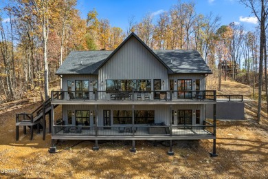 This brand-new construction, 4 BR, 5 BA pool cabin has recently on Bent Creek Golf Course in Tennessee - for sale on GolfHomes.com, golf home, golf lot