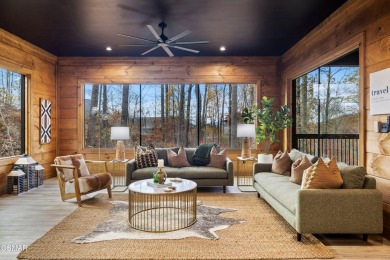 This brand-new construction, 2 BR, 4 BA, pool cabin has recently on Bent Creek Golf Course in Tennessee - for sale on GolfHomes.com, golf home, golf lot