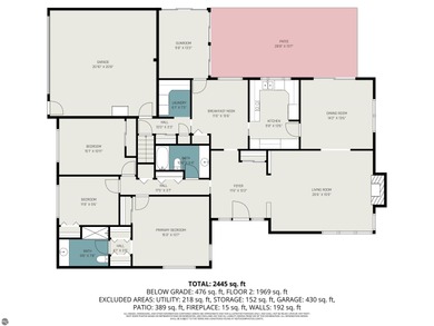 Check out this fantastic 3-bedroom, 2-bathroom brick ranch that on Pine River Country Club in Michigan - for sale on GolfHomes.com, golf home, golf lot