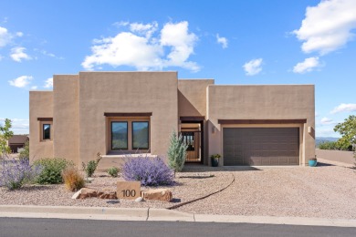 Las Campanas Contemporary Pueblo Retreat Completed in 2023, this on The Club At Las Campanas  in New Mexico - for sale on GolfHomes.com, golf home, golf lot
