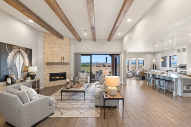 Las Campanas Contemporary Pueblo Retreat Completed in 2023, this on The Club At Las Campanas  in New Mexico - for sale on GolfHomes.com, golf home, golf lot