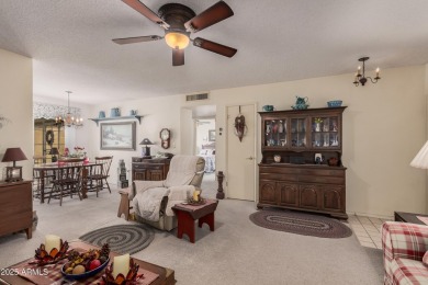 This gemini home is located in the vibrant-active 55+ community on Sun City Country Club in Arizona - for sale on GolfHomes.com, golf home, golf lot