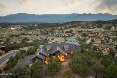 This stunning mountain retreat offers panoramic views of Mt on Red Ledges Golf Club in Utah - for sale on GolfHomes.com, golf home, golf lot