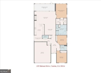 Welcome to this beautifully maintained 3BR/2BA, 1,937 sq ft on The Fairways at Laurel Canyon in Georgia - for sale on GolfHomes.com, golf home, golf lot