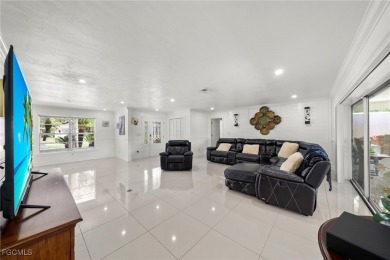 Welcome to this beautifully renovated 3-bedroom, 2-bath home on on Lehigh Resort Club in Florida - for sale on GolfHomes.com, golf home, golf lot