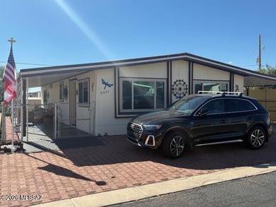 Beautiful fully furnished north facing 2 bedroom 2 bath home on Tucson Estates Golf Course in Arizona - for sale on GolfHomes.com, golf home, golf lot