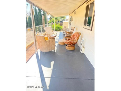 Beautiful fully furnished north facing 2 bedroom 2 bath home on Tucson Estates Golf Course in Arizona - for sale on GolfHomes.com, golf home, golf lot