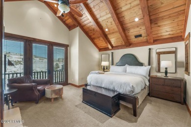 Discover the epitome of rustic elegance nestled within the on Talisker Club At Tuhaye in Utah - for sale on GolfHomes.com, golf home, golf lot
