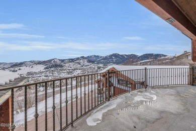 Enjoy one of the best possible viewpoints in upper Jeremy Ranch on Jeremy Golf and Country Club in Utah - for sale on GolfHomes.com, golf home, golf lot