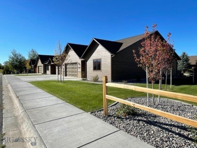 Beautiful single level end unit ground floor condo in nearly new on Bridger Creek Golf Course in Montana - for sale on GolfHomes.com, golf home, golf lot