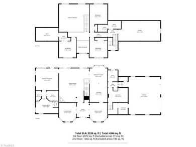 Nationally recognized Donald Gardner Design of the Year (2000) on Caswell Pines Golf Club in North Carolina - for sale on GolfHomes.com, golf home, golf lot