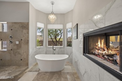 Experience life above the Valley of the Sun in this impeccably on Troon Country Club in Arizona - for sale on GolfHomes.com, golf home, golf lot