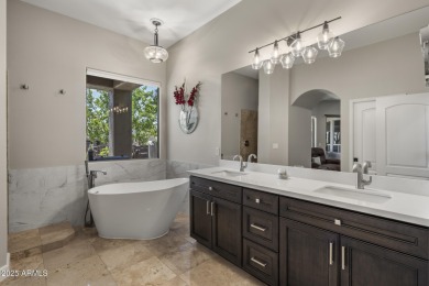 Experience life above the Valley of the Sun in this impeccably on Troon Country Club in Arizona - for sale on GolfHomes.com, golf home, golf lot