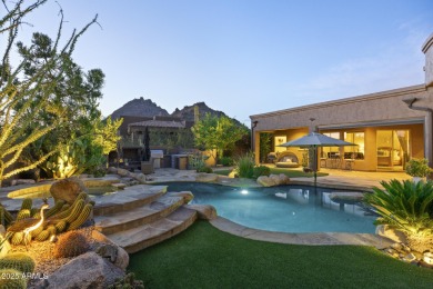 Experience life above the Valley of the Sun in this impeccably on Troon Country Club in Arizona - for sale on GolfHomes.com, golf home, golf lot