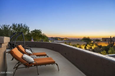 Experience life above the Valley of the Sun in this impeccably on Troon Country Club in Arizona - for sale on GolfHomes.com, golf home, golf lot