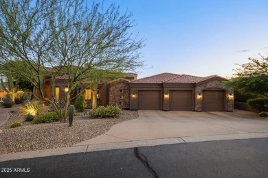 Experience life above the Valley of the Sun at this tropical on Troon Country Club in Arizona - for sale on GolfHomes.com, golf home, golf lot