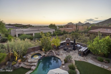 Experience life above the Valley of the Sun at this oasis in on Troon Country Club in Arizona - for sale on GolfHomes.com, golf home, golf lot
