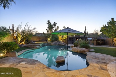 Experience life above the Valley of the Sun at this oasis in on Troon Country Club in Arizona - for sale on GolfHomes.com, golf home, golf lot