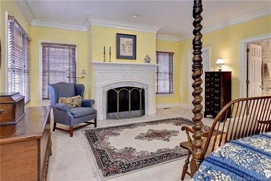 This stunning all-brick replica of the *Wythe* house is located on Fords Colony Country Club in Virginia - for sale on GolfHomes.com, golf home, golf lot