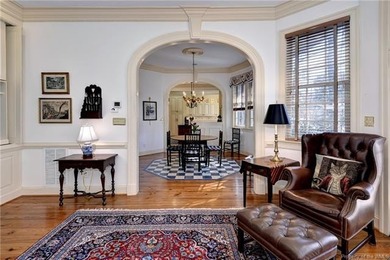 This stunning all-brick replica of the *Wythe* house is located on Fords Colony Country Club in Virginia - for sale on GolfHomes.com, golf home, golf lot