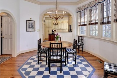 This stunning all-brick replica of the *Wythe* house is located on Fords Colony Country Club in Virginia - for sale on GolfHomes.com, golf home, golf lot