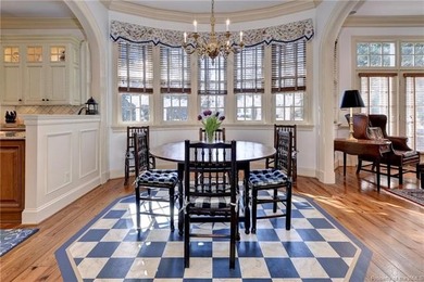 This stunning all-brick replica of the *Wythe* house is located on Fords Colony Country Club in Virginia - for sale on GolfHomes.com, golf home, golf lot