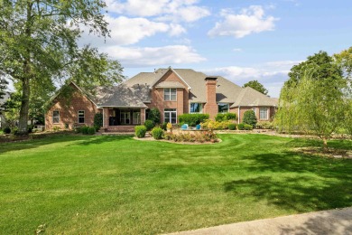 Stunning golf course home on the 11th hole of Longhills on Longhills Golf Club in Arkansas - for sale on GolfHomes.com, golf home, golf lot