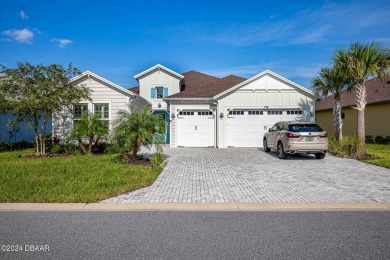 Waterfront Aruba Island Collection Home in sought after Latitude on LPGA International Golf Course in Florida - for sale on GolfHomes.com, golf home, golf lot