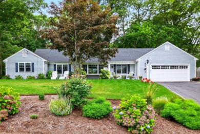 Golf course views meet Cape Cod luxury in this fully renovated on Blue Rock Golf Course in Massachusetts - for sale on GolfHomes.com, golf home, golf lot