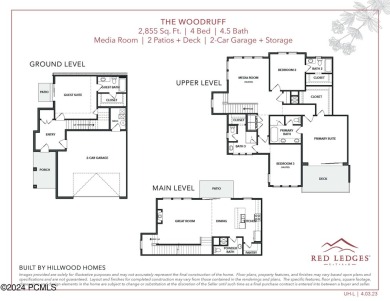Red Ledges has partnered with Hillwood Homes to create their on Red Ledges Golf Club in Utah - for sale on GolfHomes.com, golf home, golf lot
