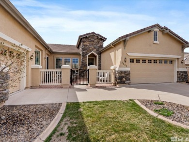 Nestled in a coveted location just four stop signs past the main on ArrowCreek Golf Club - The Challenge in Nevada - for sale on GolfHomes.com, golf home, golf lot