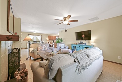 Single level home with views of the Sandias and surrounding on Pueblo de Cochiti Golf Course in New Mexico - for sale on GolfHomes.com, golf home, golf lot