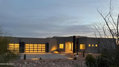 Recently completed new construction overlooking the 17th green on The Gallery Golf Club in Arizona - for sale on GolfHomes.com, golf home, golf lot