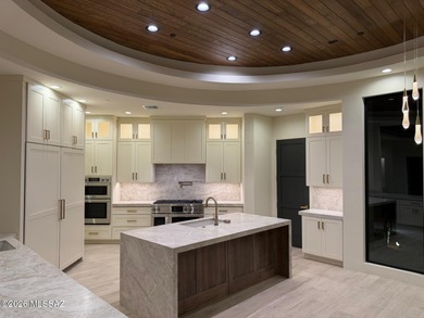 Recently completed new construction overlooking the 17th green on The Gallery Golf Club in Arizona - for sale on GolfHomes.com, golf home, golf lot