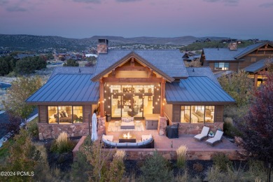 Discover the ultimate in single-level luxury living with this on Red Ledges Golf Club in Utah - for sale on GolfHomes.com, golf home, golf lot