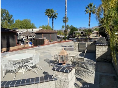 Huge Lot with Built-In BBQ, Stovetop Burner, Island, Sitting on Rancho California RV Resort in California - for sale on GolfHomes.com, golf home, golf lot