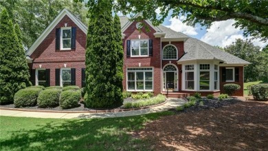 Stately executive home located on the 16th Fairway of the on Woodmont Golf and Country Club in Georgia - for sale on GolfHomes.com, golf home, golf lot