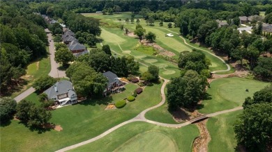 Stately executive home located on the 16th Fairway of the on Woodmont Golf and Country Club in Georgia - for sale on GolfHomes.com, golf home, golf lot