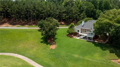 Stately executive home located on the 16th Fairway of the on Woodmont Golf and Country Club in Georgia - for sale on GolfHomes.com, golf home, golf lot