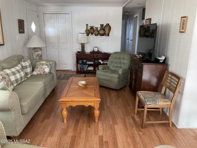 Very nice updated and furnished home with laminate flooring on Tucson Estates Golf Course in Arizona - for sale on GolfHomes.com, golf home, golf lot