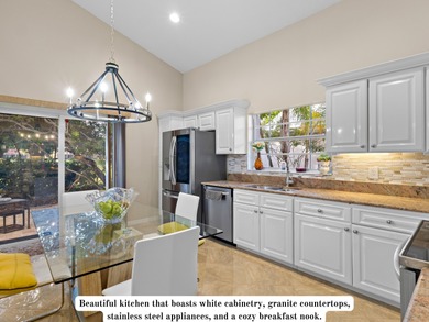 Immaculate golf course home located in the prestigious Barclay on PGA National Golf Club in Florida - for sale on GolfHomes.com, golf home, golf lot