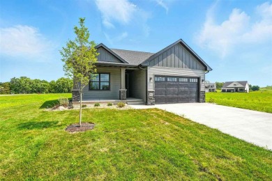 Beautiful Hodge Construction built ranch style home next to on Saddleback Ridge Golf Course in Iowa - for sale on GolfHomes.com, golf home, golf lot