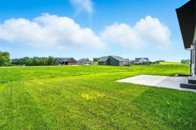 Beautiful Hodge Construction built ranch style home next to on Saddleback Ridge Golf Course in Iowa - for sale on GolfHomes.com, golf home, golf lot