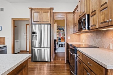 Welcome home to this beautiful ranch/reverse with a walkout in on Falcon Valley Golf Course in Kansas - for sale on GolfHomes.com, golf home, golf lot