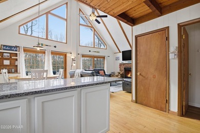 Welcome to this charming 4-bedroom, 2-bath chalet in The Hideout on The Hideout Golf in Pennsylvania - for sale on GolfHomes.com, golf home, golf lot